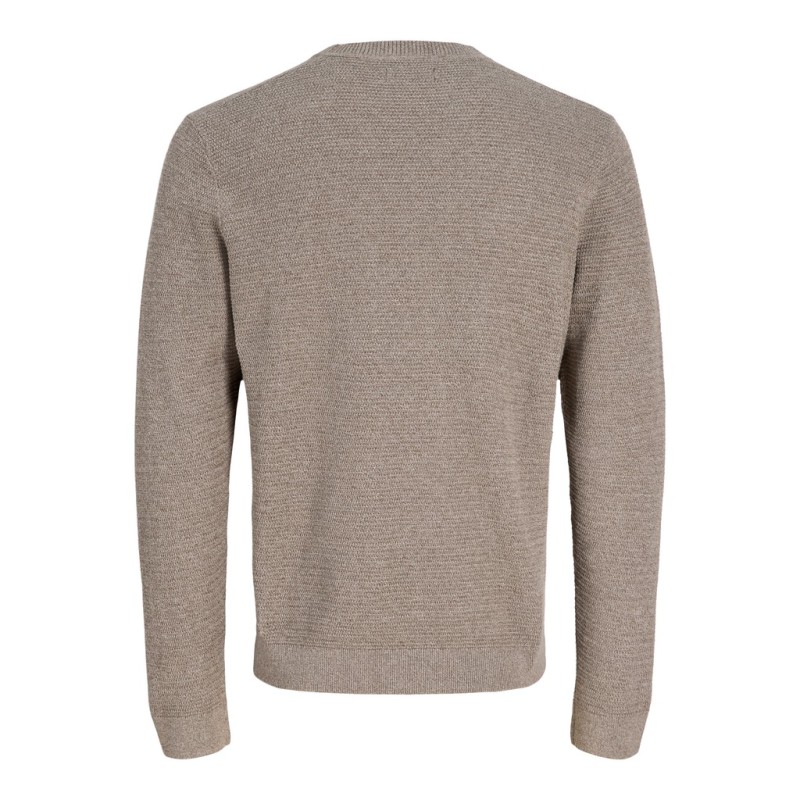 JACK & JONES Riley langærmet striktrøje - Morel