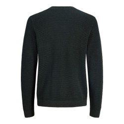 JACK & JONES Riley langærmet striktrøje - Scarab