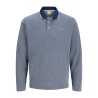 JACK & JONES PLUS Blualves langærmet polo - Insignia Blue