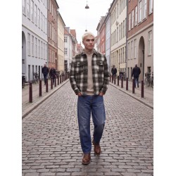JACK & JONES Regent structure overshirt - Rosin