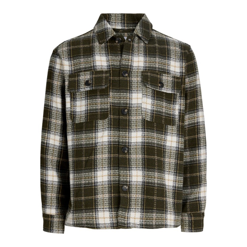 JACK & JONES Regent structure overshirt - Rosin