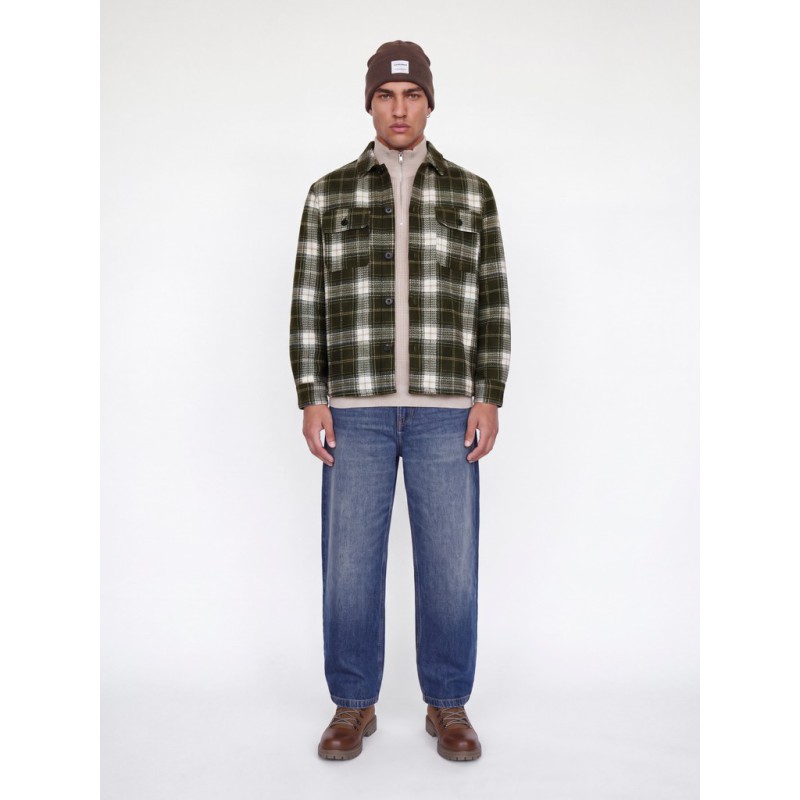 JACK & JONES Regent structure overshirt - Rosin