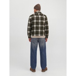JACK & JONES Regent structure overshirt - Rosin