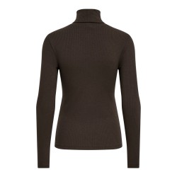 JDY Reno highneck bluse - Mulch