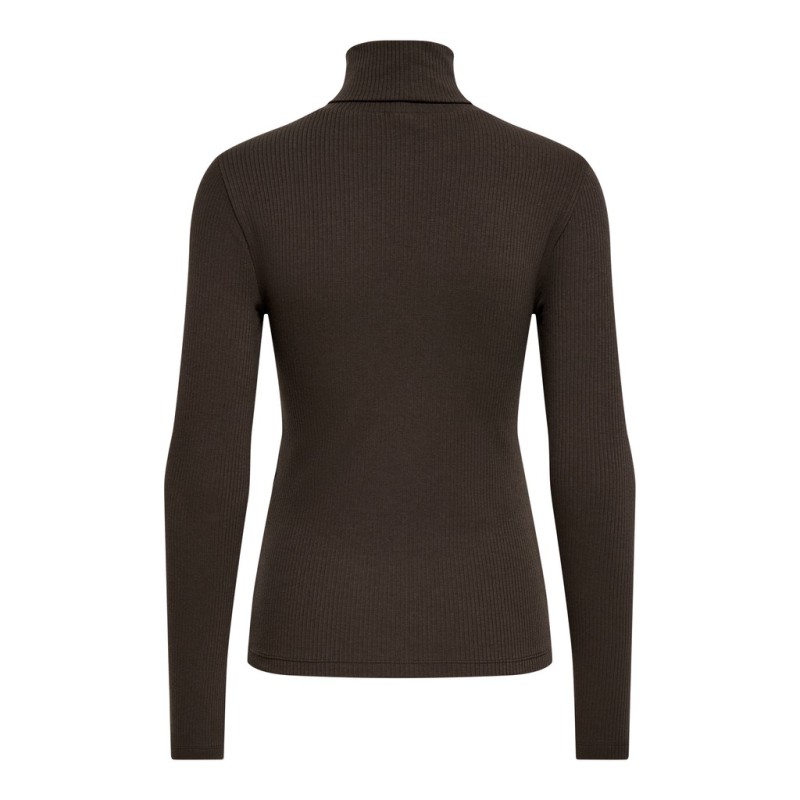 JDY Reno highneck bluse - Mulch