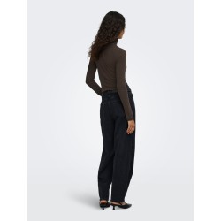 JDY Reno highneck bluse - Mulch