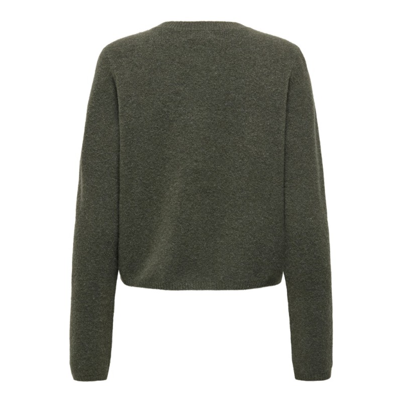 JDY Chloe strikcardigan - Kambaba / Melange
