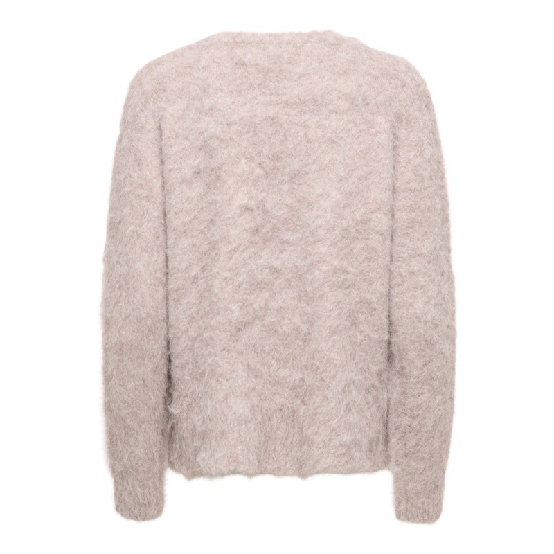 JDY Emmy strik pullover - Simply Taupe