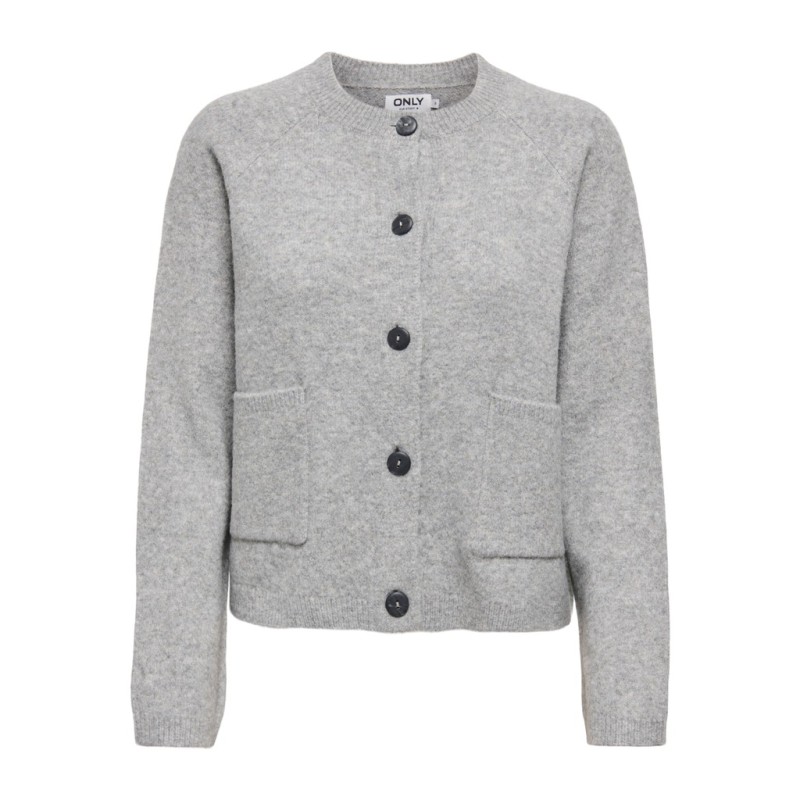 ONLY Piemonte strikcardigan - Light Grey Melange