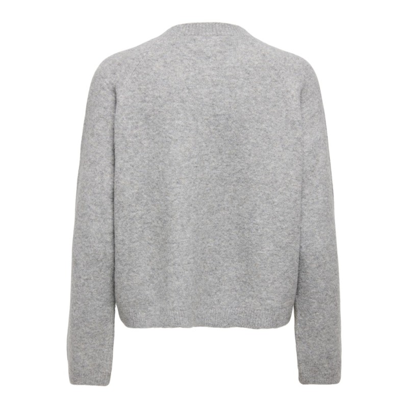 ONLY Piemonte strikcardigan - Light Grey Melange