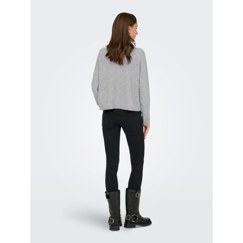 ONLY Piemonte strikcardigan - Light Grey Melange