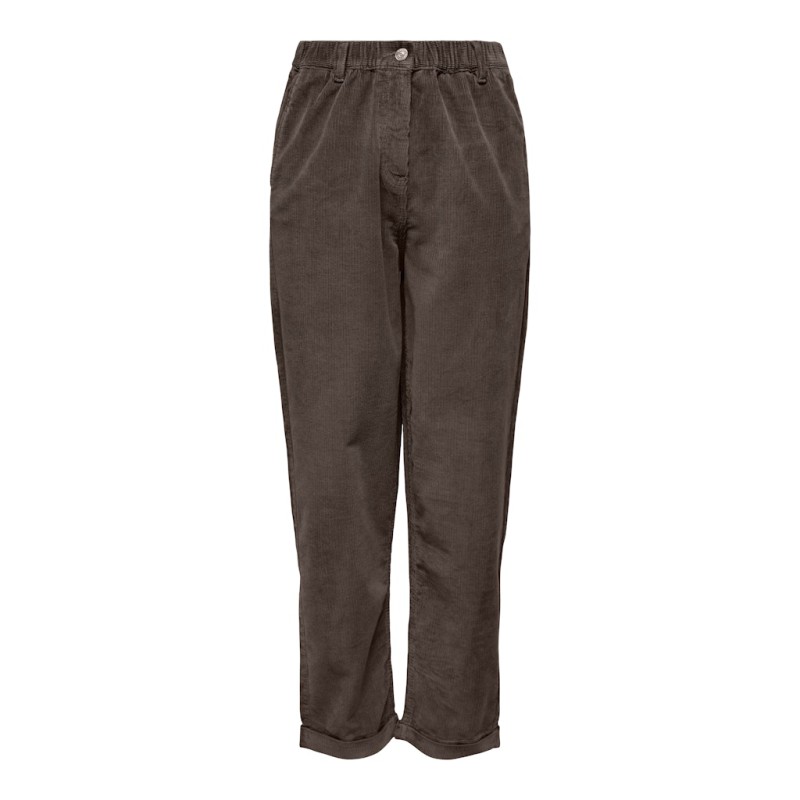 ONLY Flora fløjlsbukser - Chocolate Brown