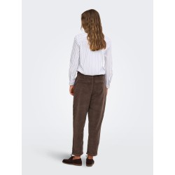 ONLY Flora fløjlsbukser - Chocolate Brown