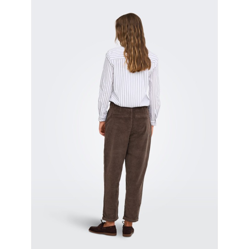 ONLY Flora fløjlsbukser - Chocolate Brown
