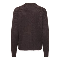 ONLY Kalibu strikcardigan - Chocolate Brown