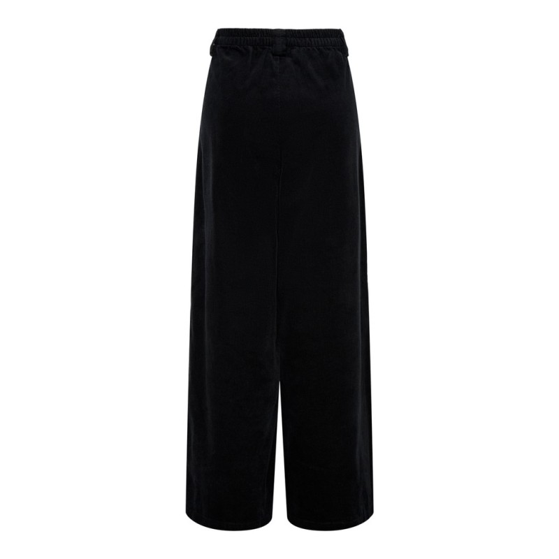 ONLY Svea-Nessa fløjlsbukser - Black