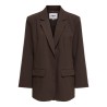 ONLY Linda-Raven langærmet blazer - Coffee Bean