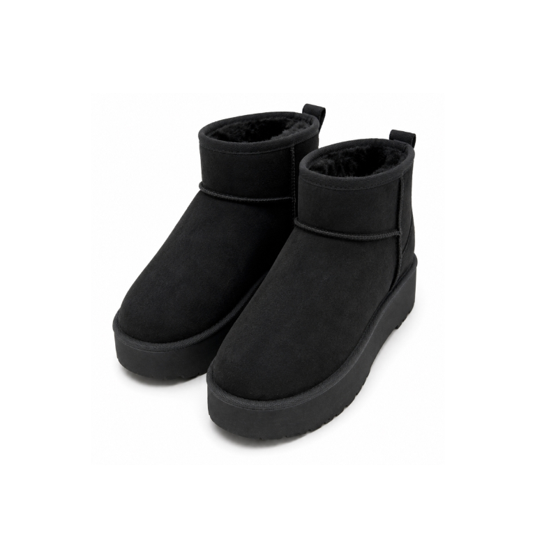 VANTING bamsestøvler - Black