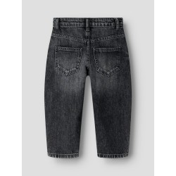 NAME IT MINI pige - Bella barrel denim jeans - Dark Grey Denim