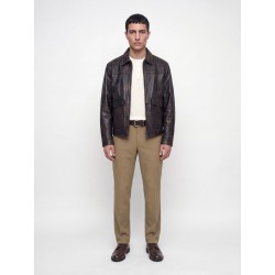 JACK & JONES Bill Toby Chino Bukser - Brindle