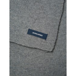 JACK & JONES Dna strik tørklæde - Grey Melange