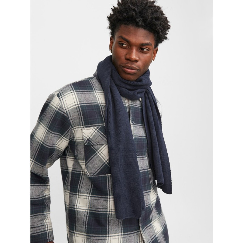 JACK & JONES Dna strik tørklæde - Navy Blazer