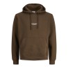 JACK & JONES Soho sweat hoodie - Cocoa