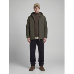 JJ REBEL Toronto parka jakke - Forest Night