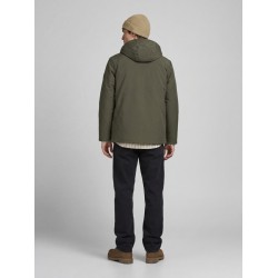 JJ REBEL Toronto parka jakke - Forest Night