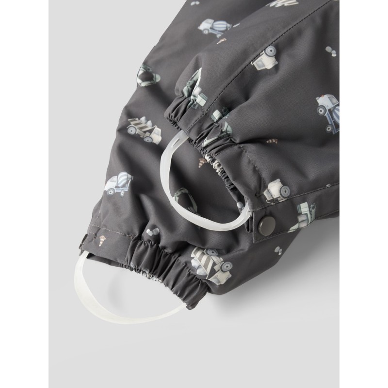 NAME IT MINI dreng - Snow flyverdragt - Blackened Pearl