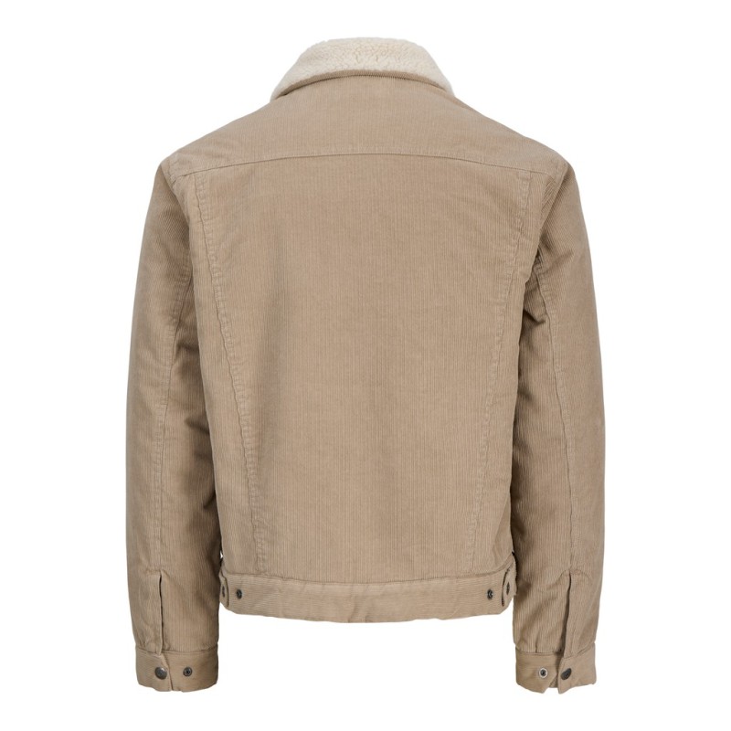 JACK & JONES Bluconnor corduroy trucker jakke - Plaza Tape