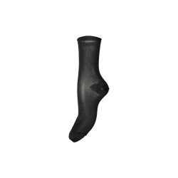 PIECES Ellamia glitter strømper - Black / Glitter