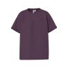 PIECES Skylar kortærmet oversized T-shirt - Plum Perfect