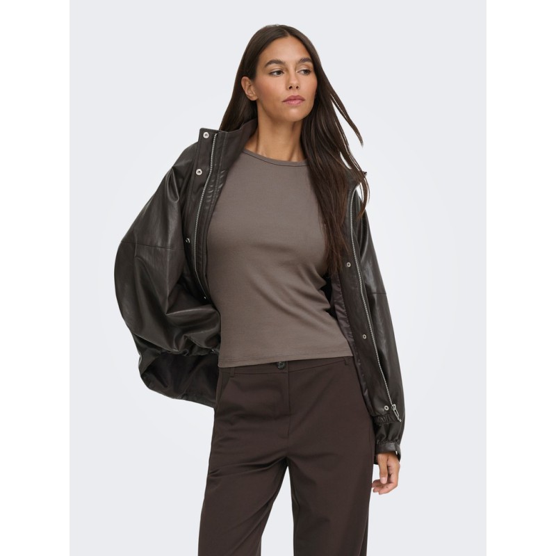 JDY Lucky langærmet bluse - Falcon