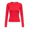 JDY Lucky langærmet bluse - Racing Red