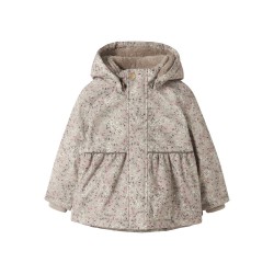 NAME IT MINI pige - Snow jakke - Pure Cashmere