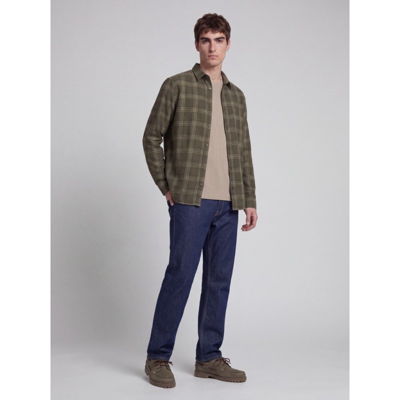 JACK & JONES Blane langærmet skjorte - Forest Night