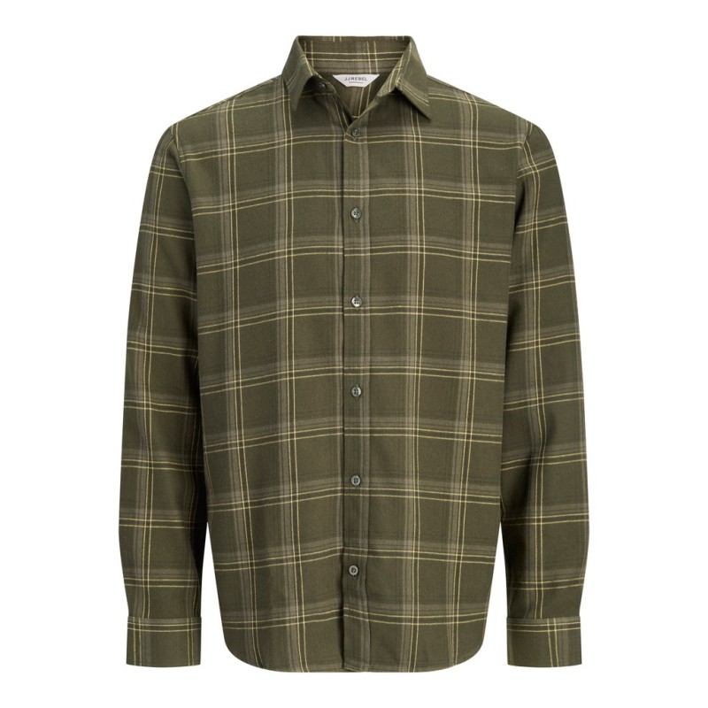 JACK & JONES Blane langærmet skjorte - Forest Night