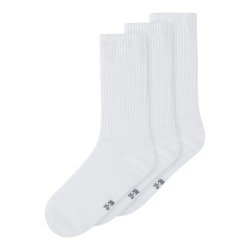 NAME IT KIDS Frankie 3 pack strømper - Bright White