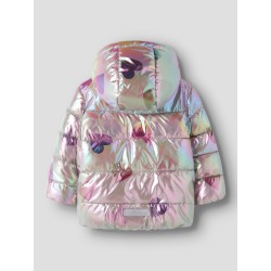 NAME IT MINI pige - Molina shiney pufferjakke - Fungi