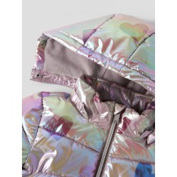 NAME IT MINI pige - Molina shiney pufferjakke - Fungi