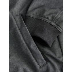 JACK & JONES Liam softshell bomberjakke - Dark Grey Melange