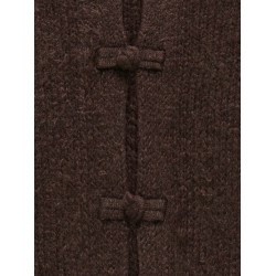 JDY Dinea langærmet strikcardigan - Chocolate Brown
