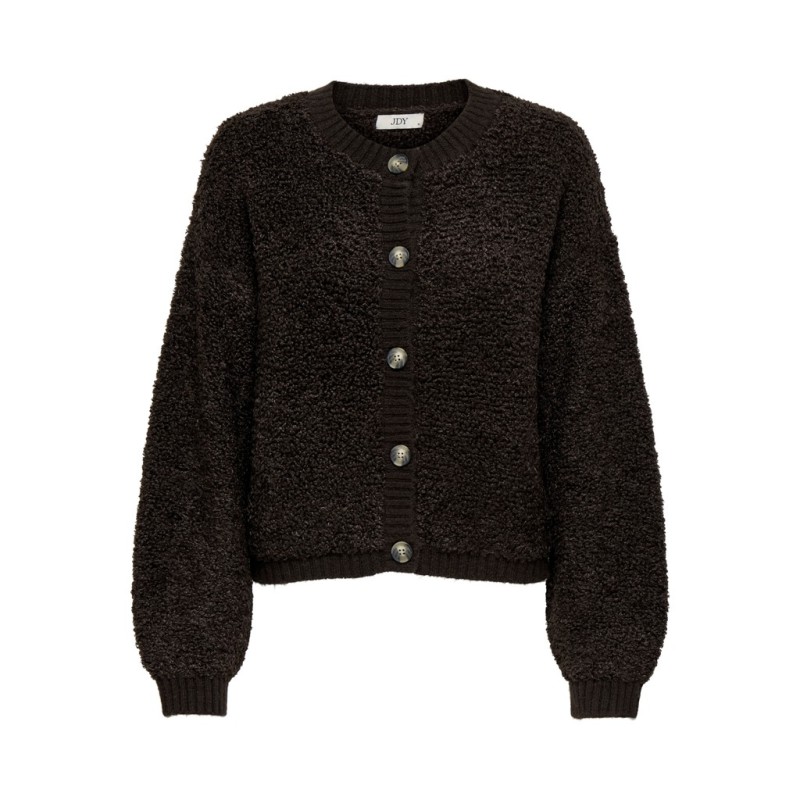 JDY Eira life strikcardigan - Chocolate Torte
