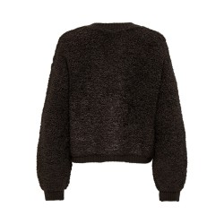 JDY Eira life strikcardigan - Chocolate Torte