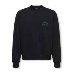 KIDS ONLY Ceres union langærmet sweatshirt - Black