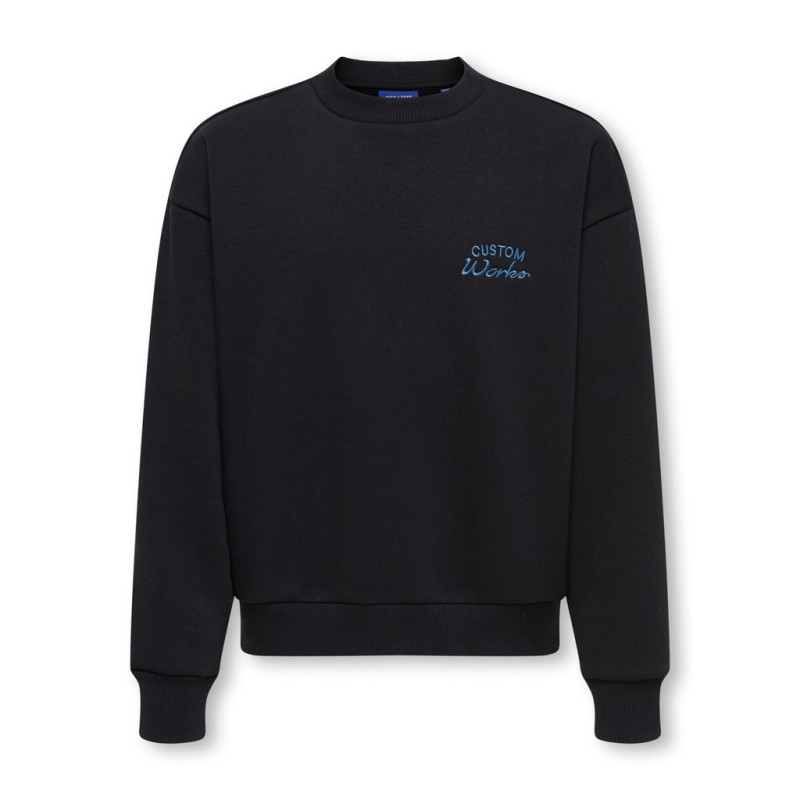 KIDS ONLY Ceres union langærmet sweatshirt - Black