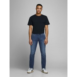Jack & Jones Glenn slim performance jeans Am 814 - Blue Denim