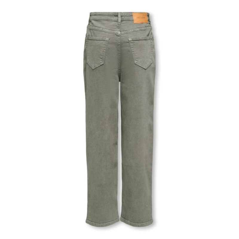 KIDS ONLY Fade color stretch loose denim jeans - Castor Gray