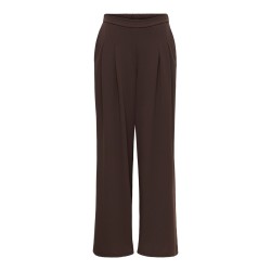 ONLY Bang pleat wide bukser - Coffee Bean